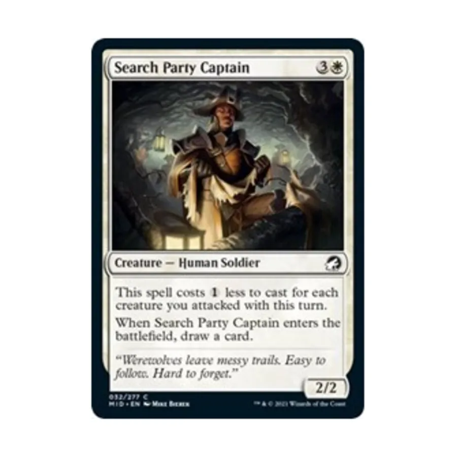 

CCG Капитан поисковой группы (клавиша C), MTG - Innistrad - Midnight Hunt