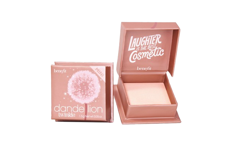 Benefit BEILINGFEI мини хайлайтер Pink Easy to Blend для контурирования лица 1.5g/3g — фото 4