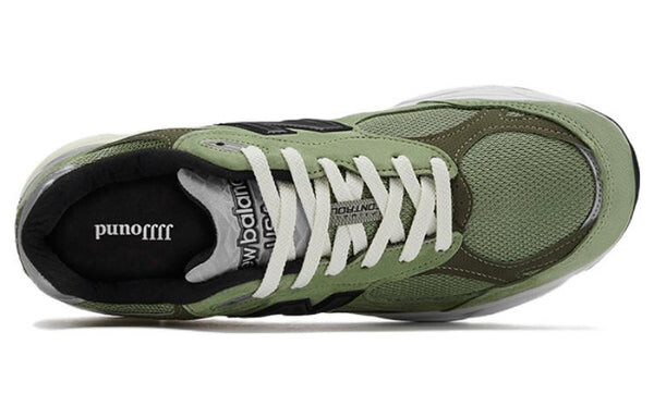 Кроссовки x jjjjound 990v3 made in usa 'olive' New Balance, зеленый — фото 4