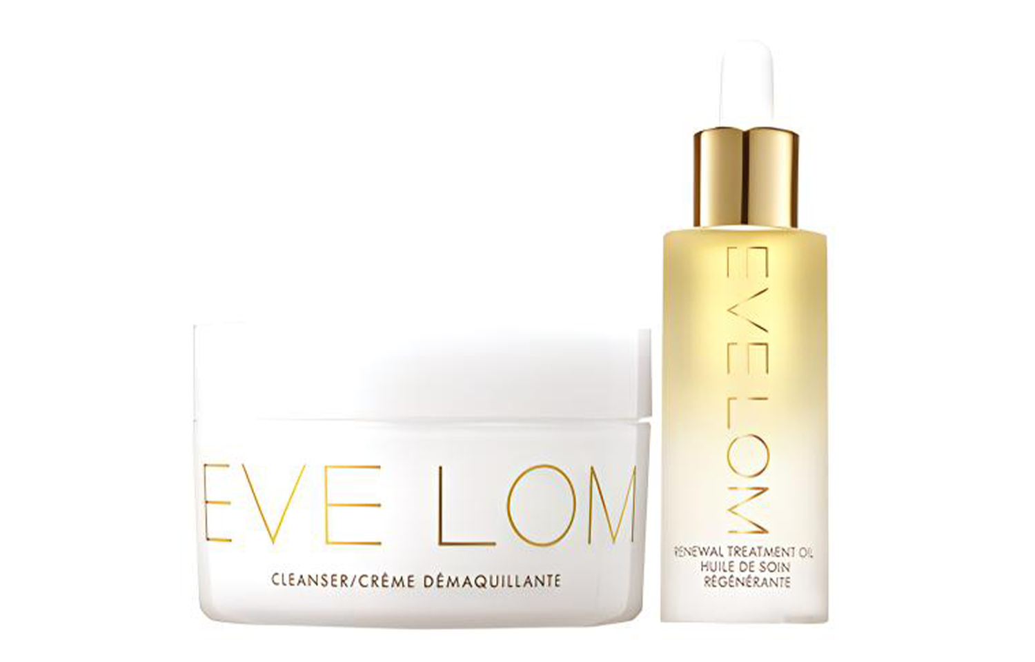 

Набор уходовой косметики Evelom Healing Nourishment увлажняющая сыворотка oil 30 мл + очищающий крем 100 мл EVE LOM
