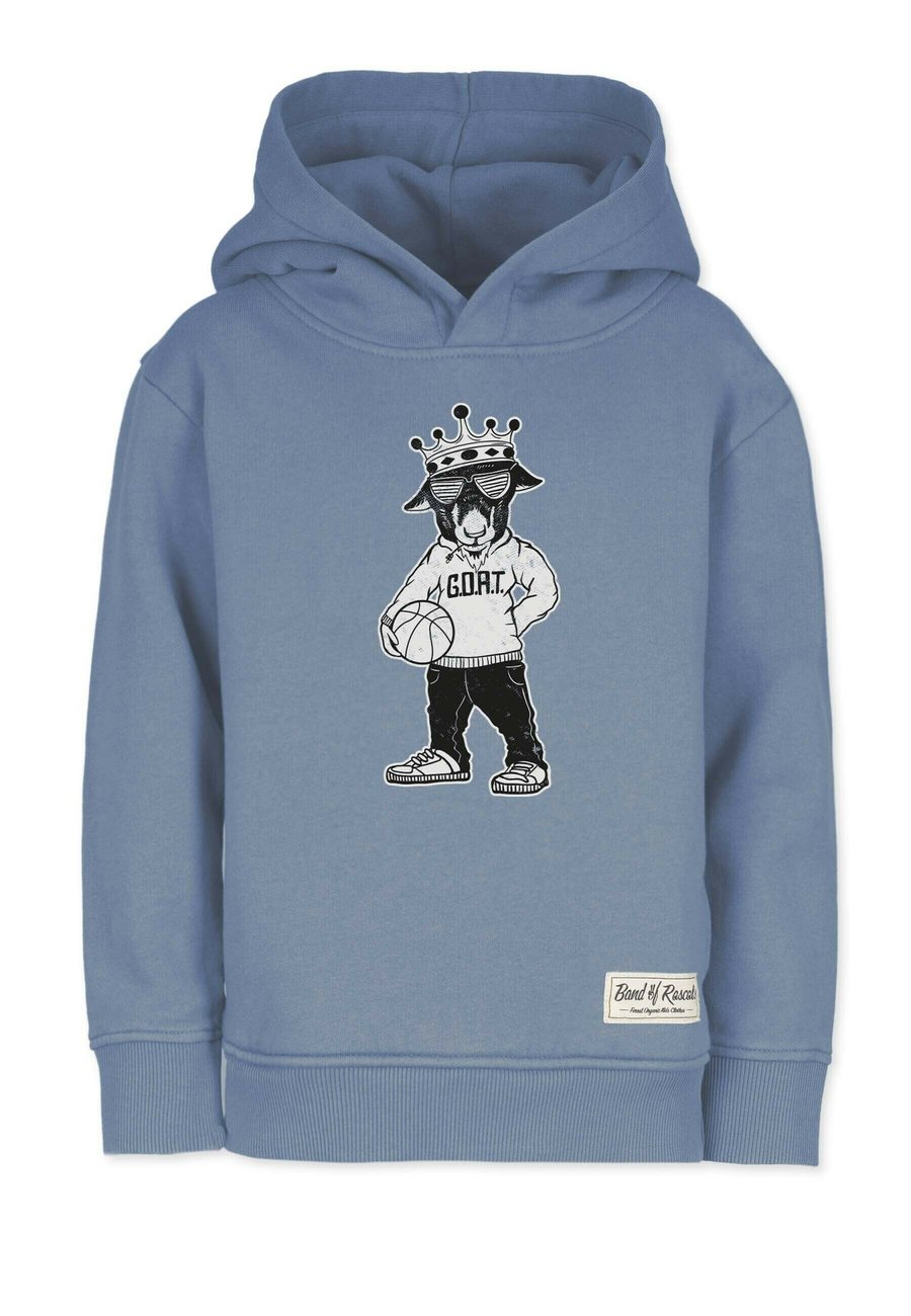 Худи Band of Rascals BAND OF RASCALS HOODED GOAT, Dove-Blue/Blue-Grey — фото 4
