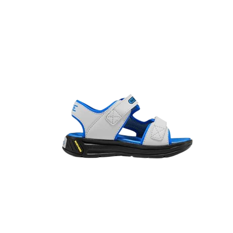 Детские сандалии для мальчиков с низким верхом Skechers Kids, серый — фото 2