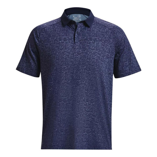 

Футболка iso-chill heather polo shirt 'navy' Under Armour, синий