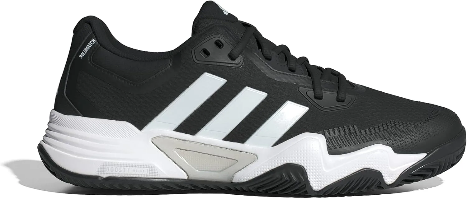 Мужские теннисные кроссовки Solematch Control 2 для грунтовых кортов adidas, белый — фото 2