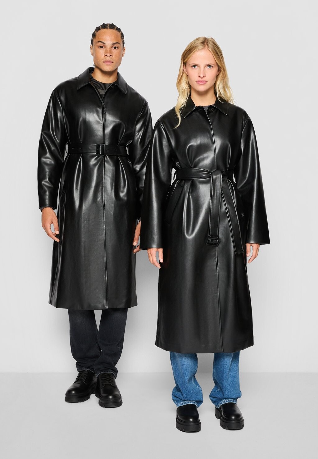 

Классическое пальто EXCLUSIVE LONG OVERCOAT UNISEX Calvin Klein Jeans, черный