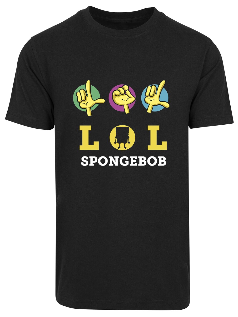 

Футболка F4Nt4Stic Spongebob Schwammkopf LOL, черный