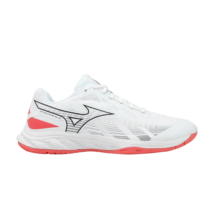 

Кроссовки Mizuno Wave Fang EL 2 Wide 'White Coral Red', белый