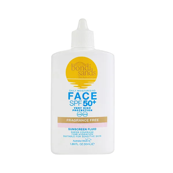 

Ежедневный флюид для лица с высокой защитой Face Spf 50+ Bondi Sands, 75 ml