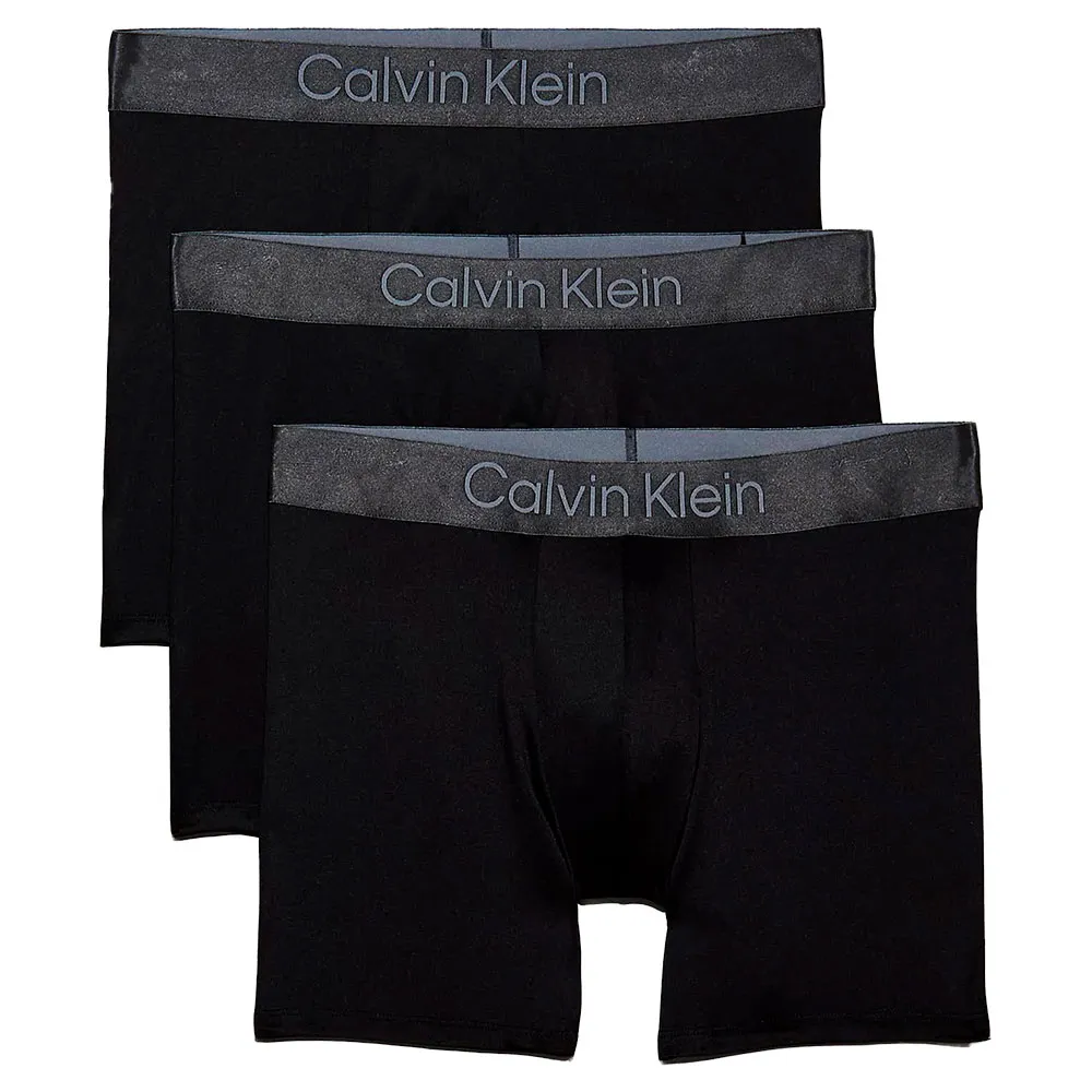 Боксеры Calvin Klein LV00NB4124, 3 шт, черный — фото 3