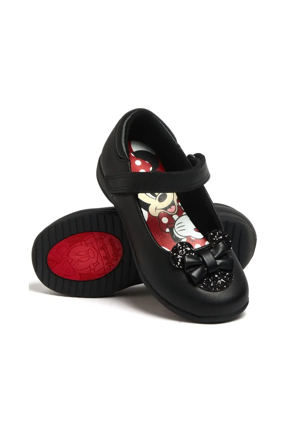 Туфли-лодочки Minnie Mouse с 3D бантиком Disney, черный