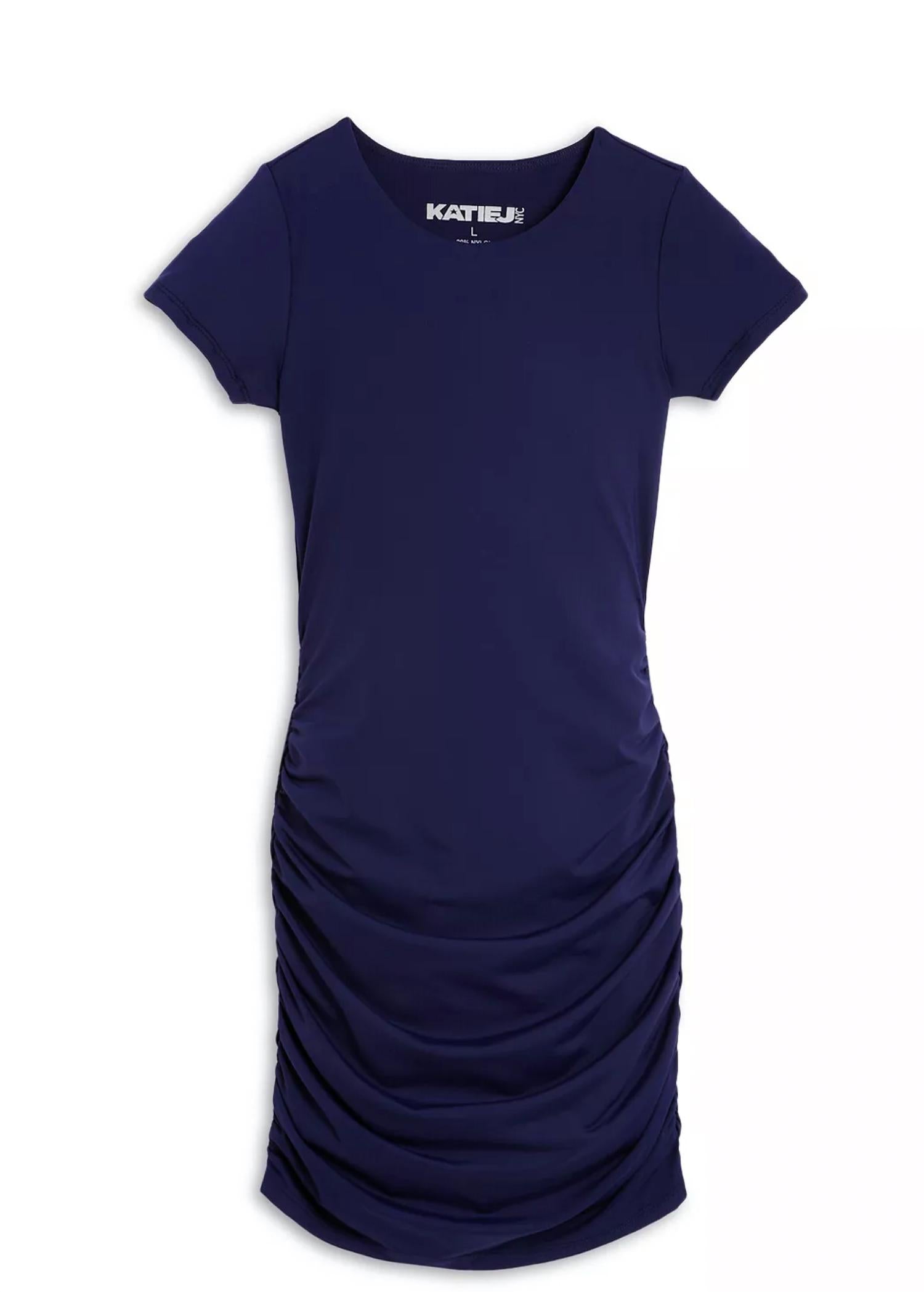 

Платье для девочек Riley с рюшами в темно-синем цвете KatieJnyc