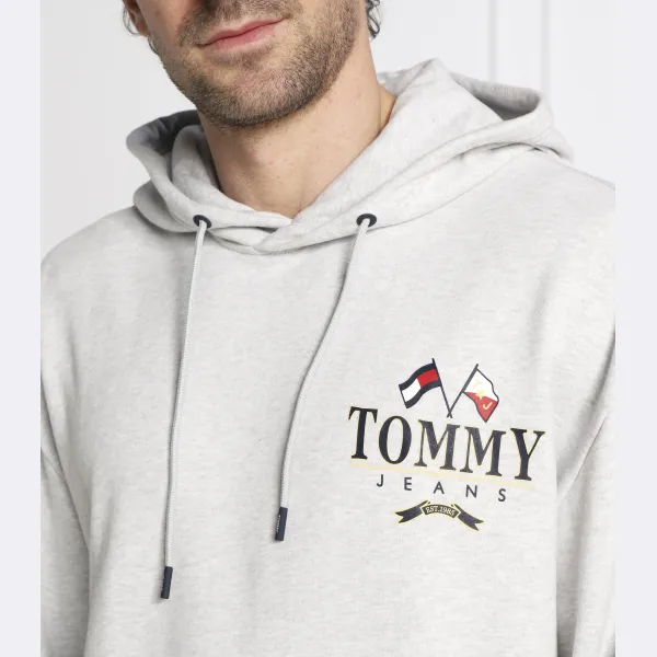 Толстовка свободного кроя со спиной Tommy Hilfiger, серый — фото 3