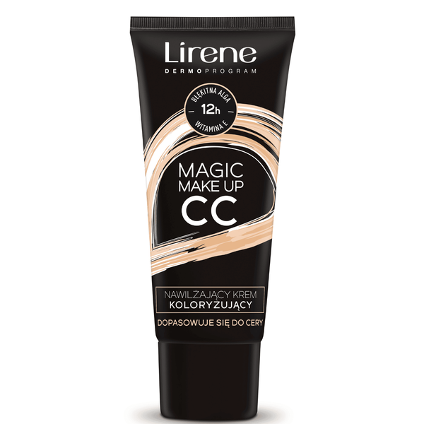 

Увлажняющий тонирующий крем для лица, 30 мл Lirene Magic make up cc