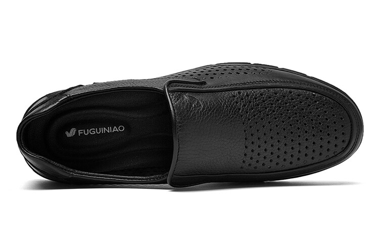 Туфли мужские Men"s Casual Men Low-Top Rich Birds, черный — фото 3