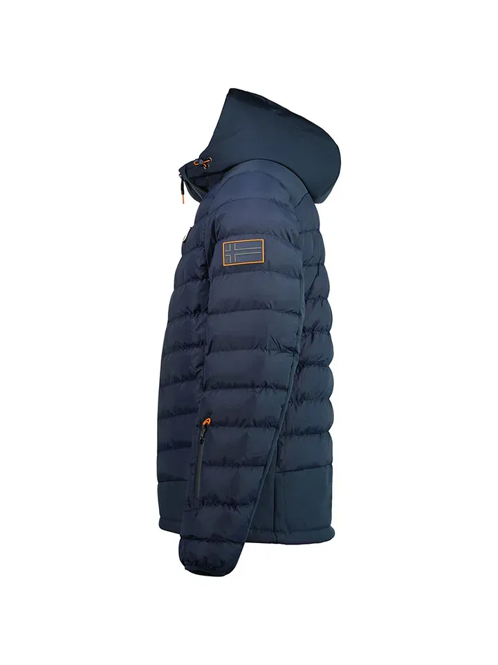 Стеганая куртка детская, Geographical Norway, темно-синий — фото 4