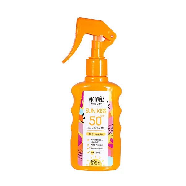 

Солнцезащитное масло для детей Sun Kiss Kids 50+ Victoria Beauty, 200 ml