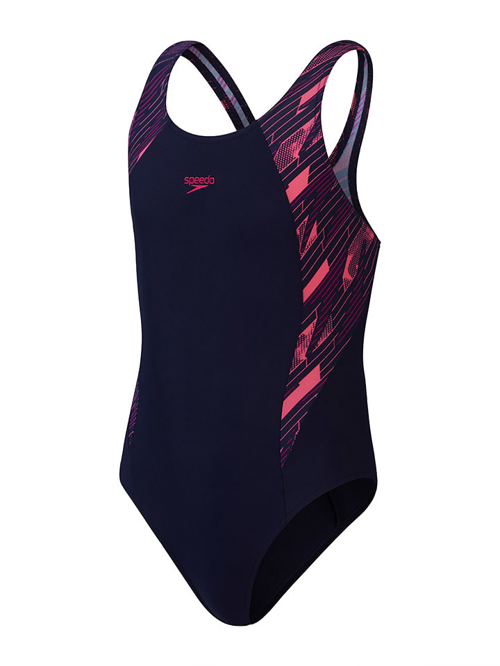 

Купальник Eco H-Bloom Speedo, цвет dunkelblau/rosa/lila