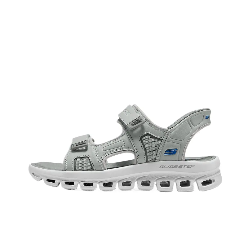 Пляжные сандалии Skechers серые
