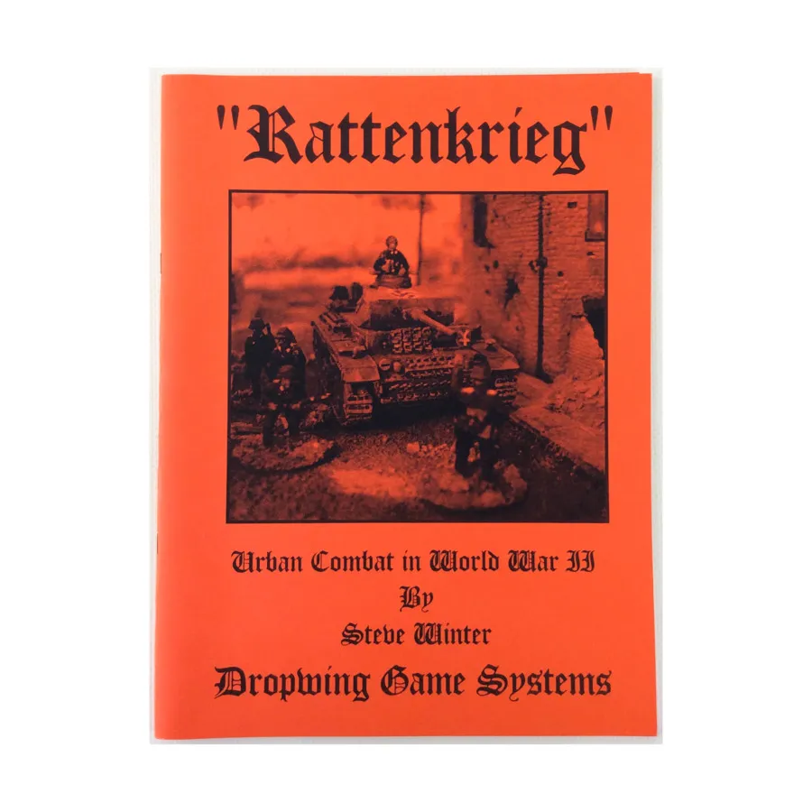 

Раттенкриг, Historical Miniature Rules (On Military Matters)