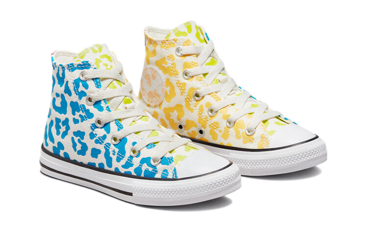 Кеды Converse Chuck Taylor All Star High GS 'Leopard Print' — фото 3