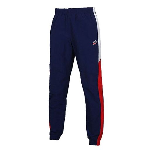 

Спортивные штаны как спортивная одежда he wr pant wvn sign Nike, синий