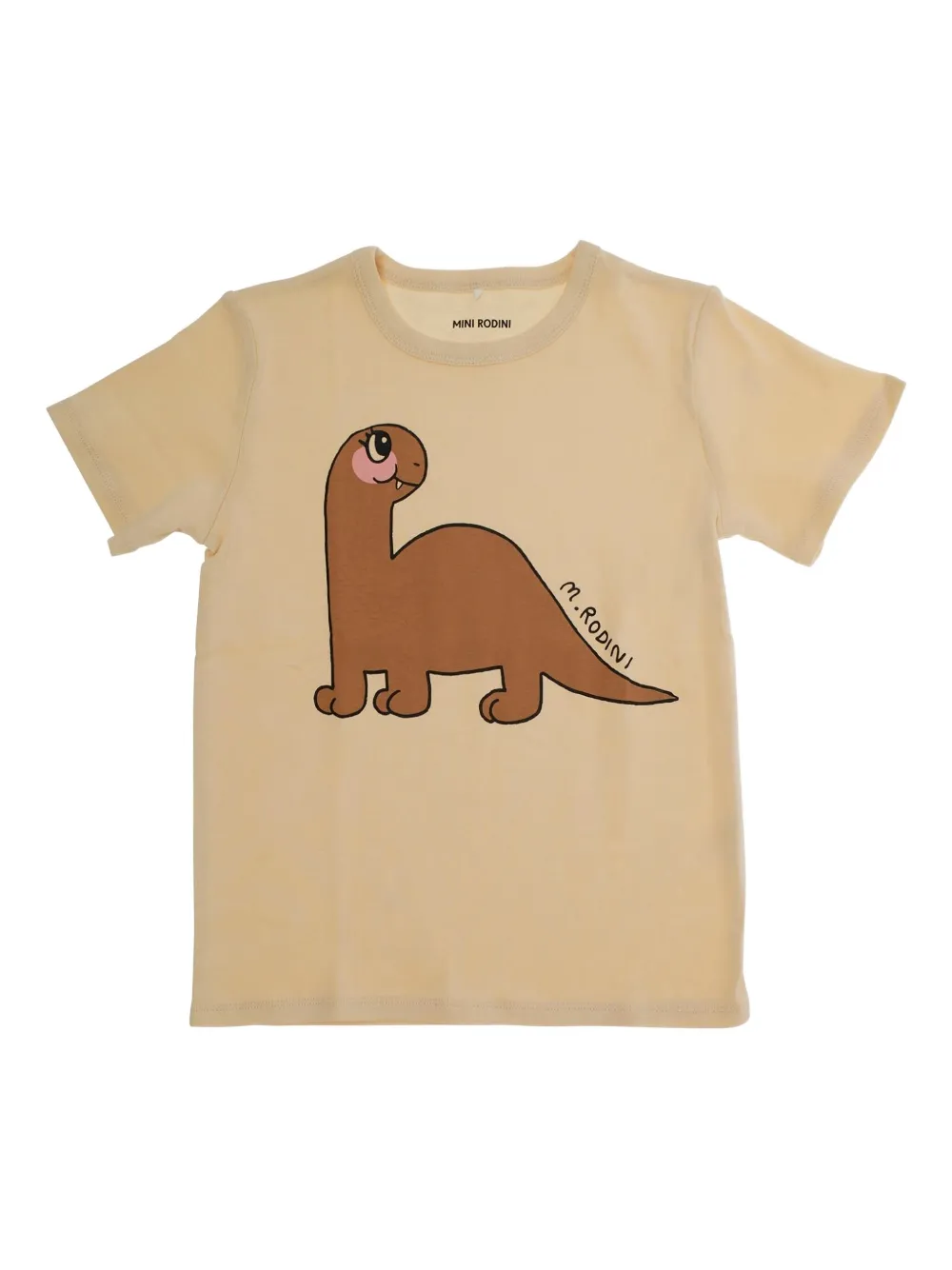 

Футболка с принтом динозавра Mini Rodini, нейтральный