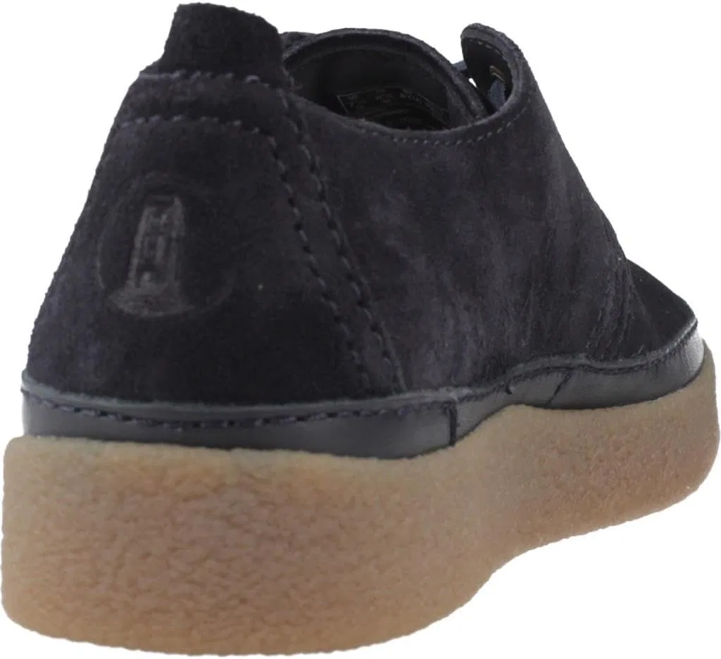 Clarks - Мужские низкие туфли Clarkwood, Black Wlined Lea. — фото 3