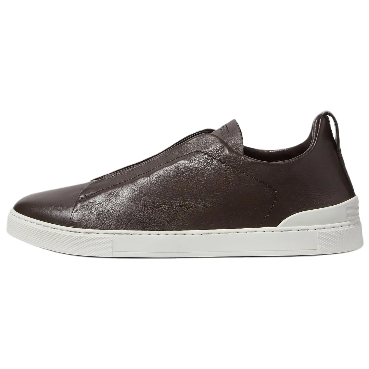

Ermenegildo Zegna Кроссовки для скейтбординга Zegna Triple Stitch Secondskin Low Top, мужские, темно-коричневые