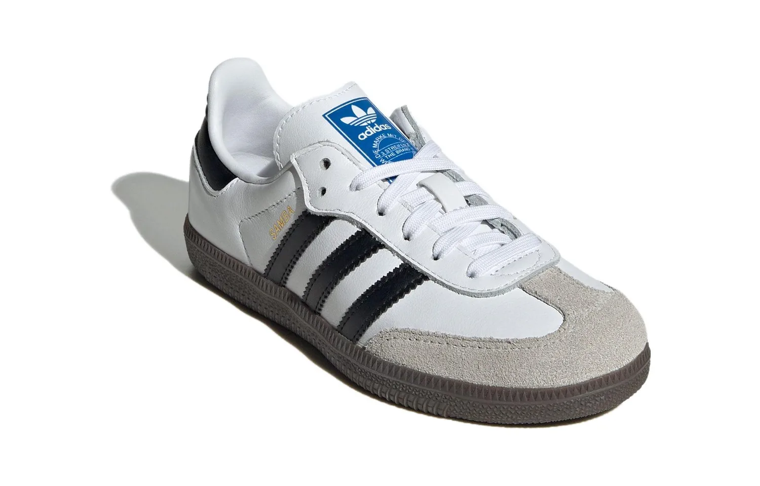 Adidas Originals Adidas Samba OG Cloud White Core Black Gum PS — фото 4