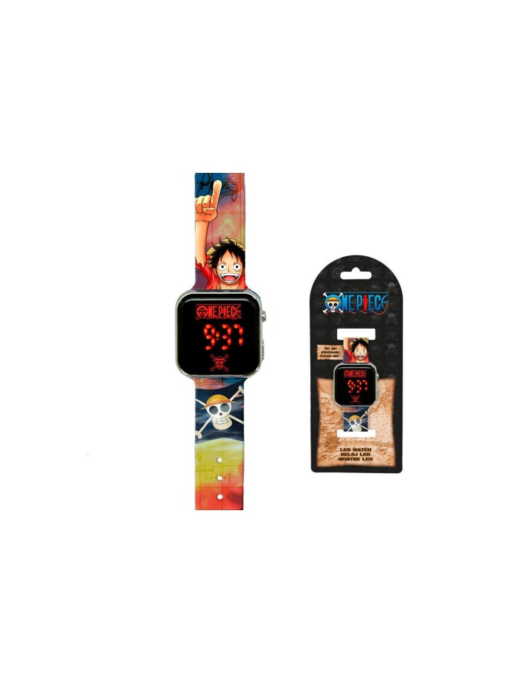 

Цифровые светодиодные часы для детей - стильные наручные часы One piece