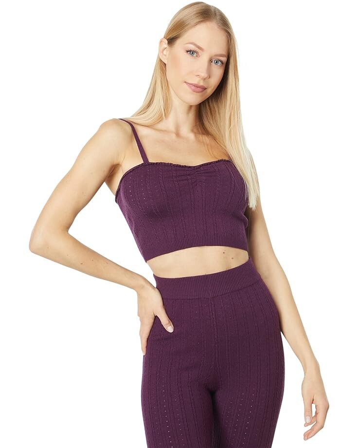 

Брюки Free People Morning Light Set, цвет Wine Grape