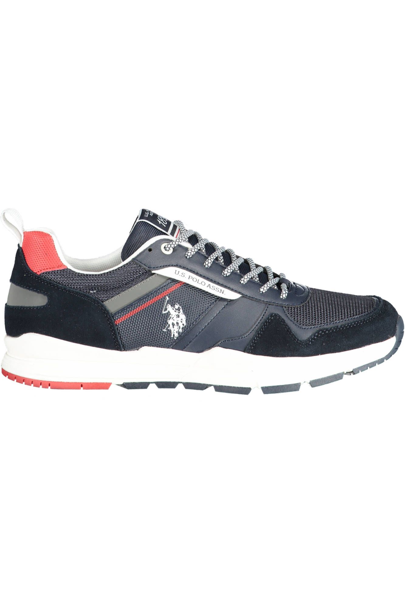 

Синие мужские кроссовки из полиэстера U.S. Polo Assn.