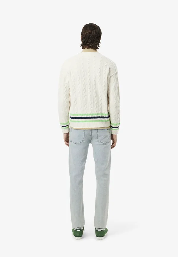 Узкие джинсы Lacoste, Bleu Mku — фото 3