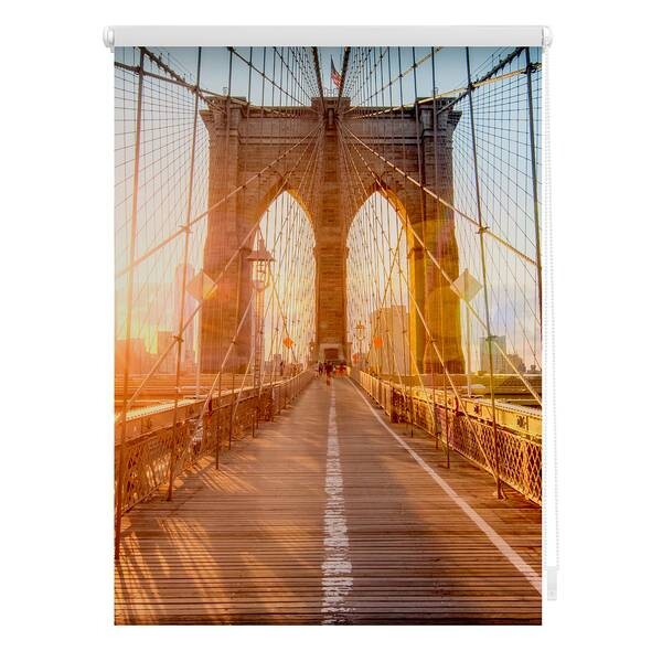 

Рулонные шторы Lichtblick Brooklyn Bridge, 100x150x6 см, оранжевый
