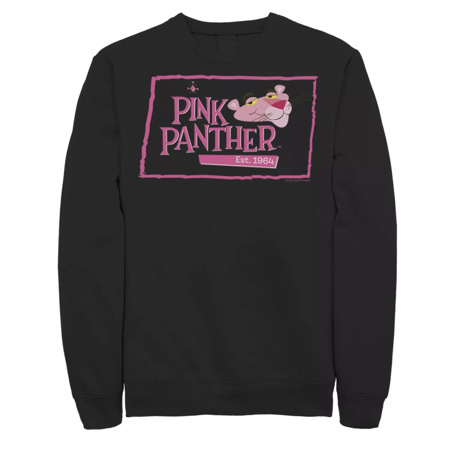 

Мужской флисовый пуловер с графическим логотипом Pink Panther в штучной упаковке Licensed Character