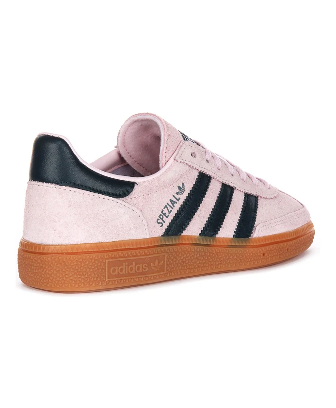 Светло-Розовые женские гандбольные кроссовки Adidas, розовый — фото 3