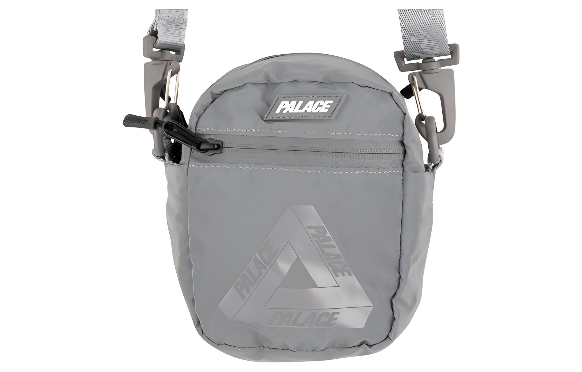 

PALACE Сумка Deflecto Shot 2 «Silver Reflective»