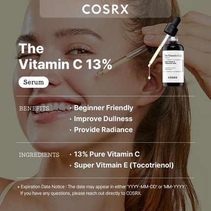 Сыворотка Cosrx — Pure Vitamin C % с витамином E и гиалуроновой кислотой, 20 мл — фото 3