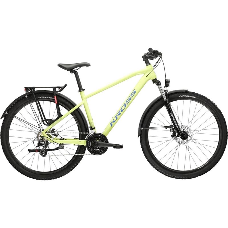 

Горный велосипед Kross Hexagon 2.0 EQ, лайм/синий