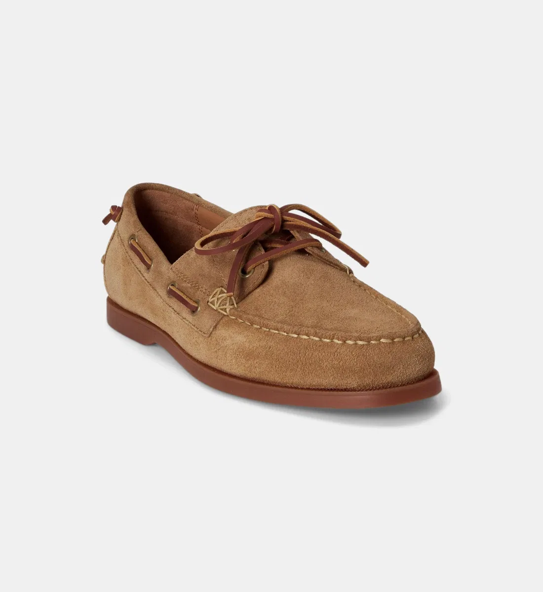 Фирменные туфли-лодочки POLO RALPH LAUREN, коричневый — фото 2
