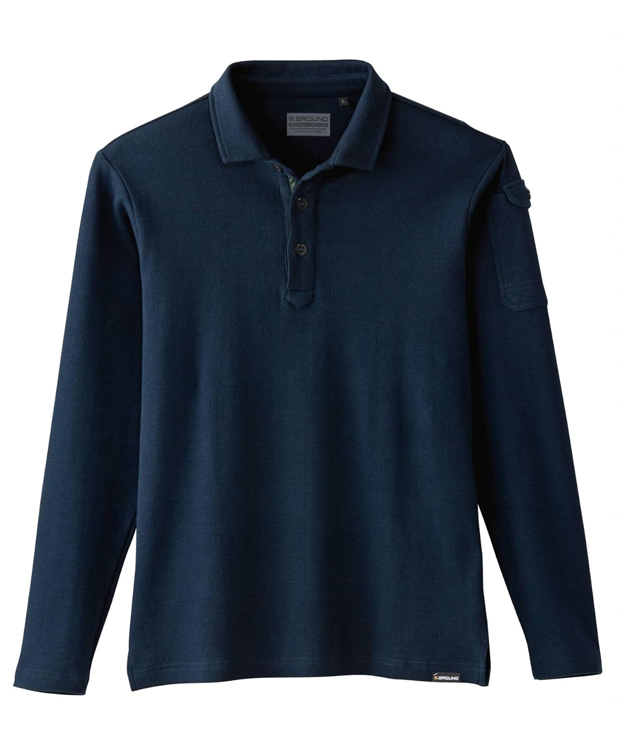 

Поло с длинными рукавами SOWA 50710, темно-синее, размер L