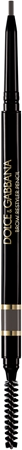 

Карандаш для бровей с кистью Dolce&Gabbana Brow Restyler Pencil, 04 Dark Brown - Neutral Medium Brown 0,09 g