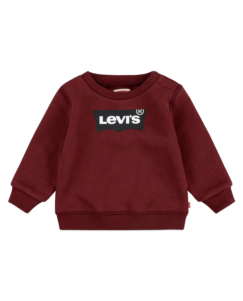 

Толстовка с круглым вырезом для маленьких мальчиков Levi's, красный