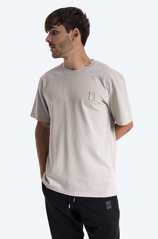 

Футболка Lux Tee из хлопка Filling Pieces, серый