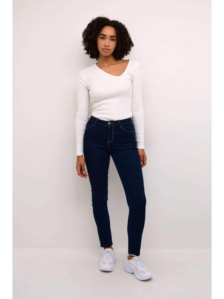 

Джинсы Kaffe, темно-синий деним