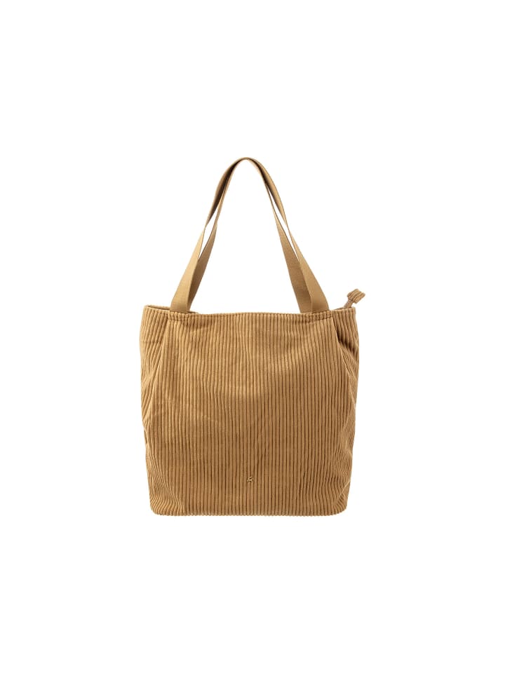 

Prato SC01-1 Широкая вельветовая сумка-шоппер. Стильная универсальная сумка цвета хаки