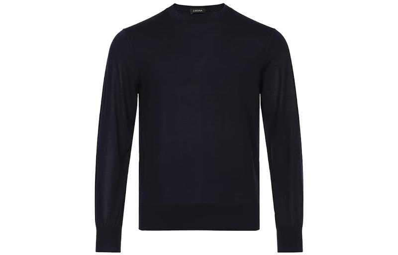 

Свитер мужской темно-синий Ermenegildo Zegna