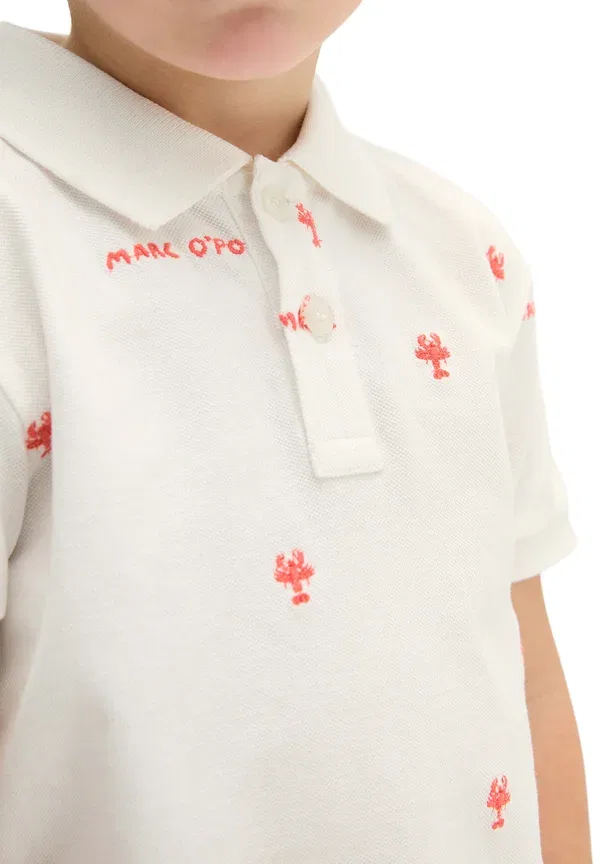 Поло Marc O'Polo, белый хлопок
