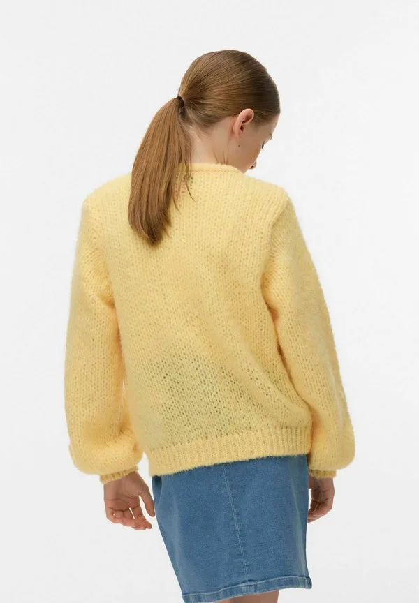 Кардиган strickjacke vmwilo strickjacke Vero Moda Girl, Pale Banana — фото 3