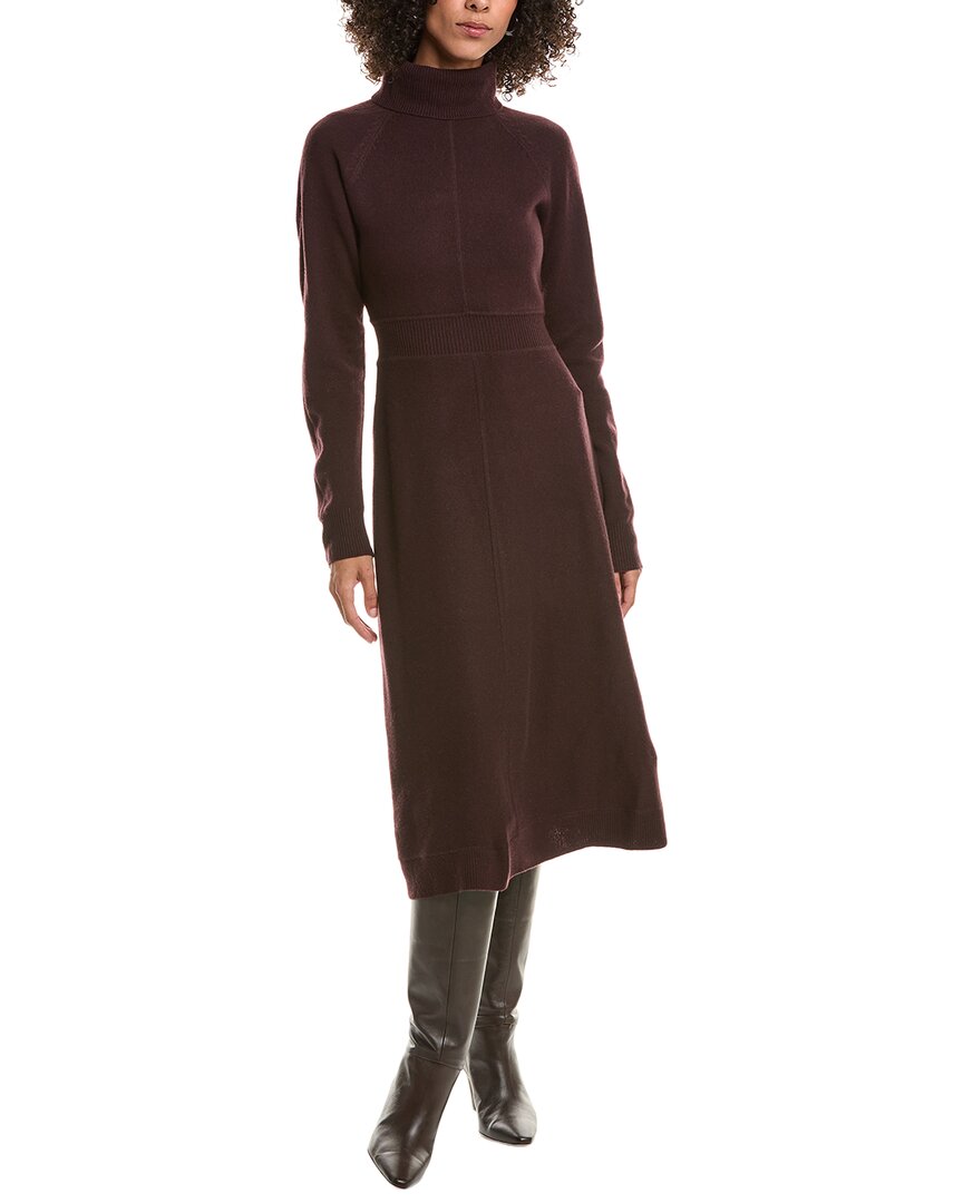 

Шерстяное платье-свитер Derek Lam 10 Crosby Bethany с высоким воротом Derek Lam, фиолетовый